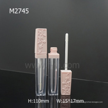 Embossment Square High Quility Custom Lip Gloss Bottle